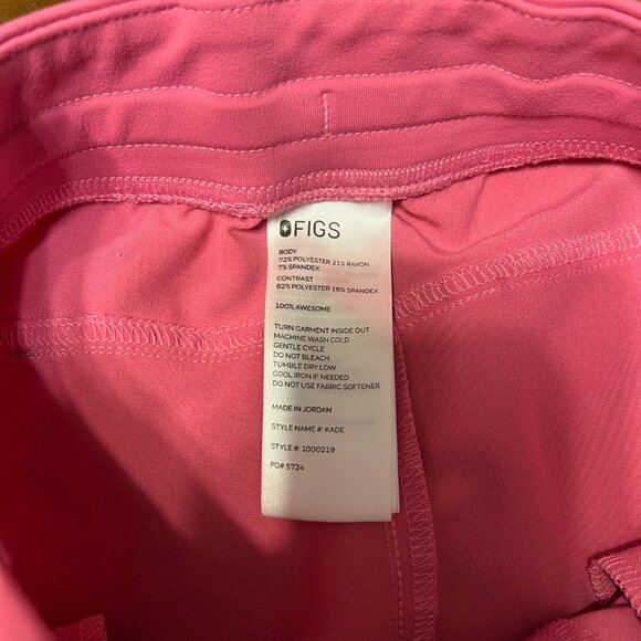 FIGS F*ing Pink Kade Scrub Pants (S/T) - Picture 4 of 5